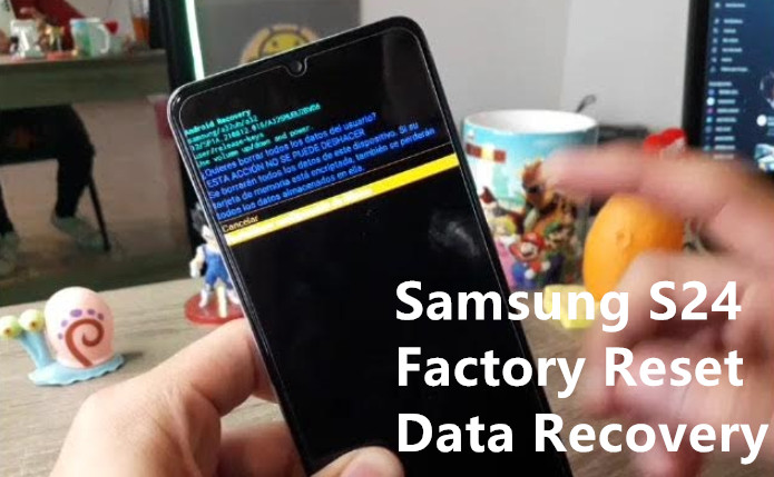 samsung s24 fabriksåterställning av dataåterställning